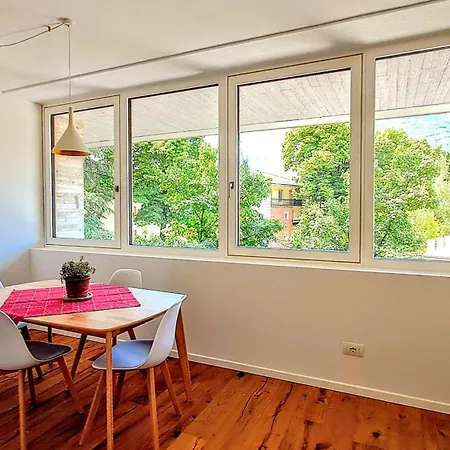 New Alps View Design Flat - Free Parking, Quiet, Hospital & Center Apartment