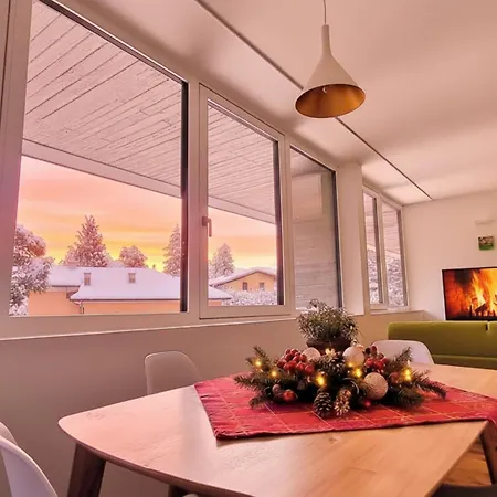 New Alps View Design Flat - Free Parking, Quiet, Hospital & Center