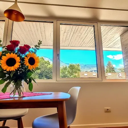 Apartment New Alps View Design Flat - Free Parking, Quiet, Hospital & Center Trento