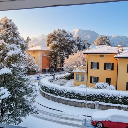 公寓 New Alps View Design Flat - Free Parking, Quiet, Hospital & Center 特伦托