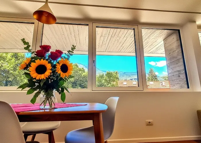 公寓 New Alps View Design Flat - Free Parking, Quiet, Hospital & Center 特伦托